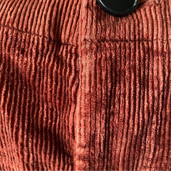 ANTHROPOLOGIE MAEVE The Colette Terracotta Corduroy - Picture 6 of 9